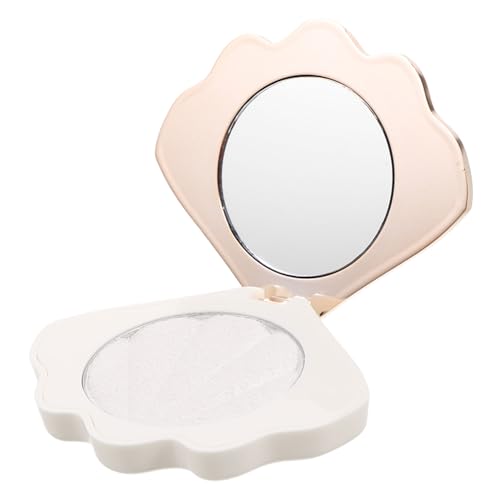 Beavorty 1 Caja Polvo Para Contornear Herramienta Cosmética Facial Polvo De Reflejos Faciales Suministro Femenino Maquillaje Facial Poder Facial Femenino Polvo Iluminador Pegar Beige