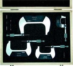 Bügelmessschrauben - Satz 0 - 100mm DIN 863