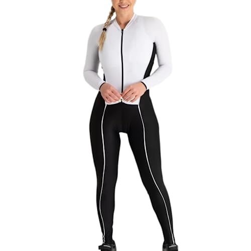 Traje de baño de cuerpo completo para buceo manga larga y protección UV de una pieza unisex