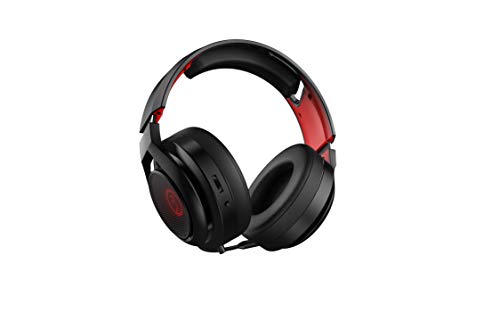 Cascos-Gaming-Ozone-Rage-X40-Auriculares-con-microfono-Sonido-71-Virtual-Software-Altavoces-50m-LED-Rojo-Diadema-Ajustable-Controlador-Compatible-PS4-Ergonomico-Negro