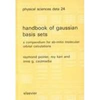 Handbook of Gaussian Basis Sets 0444424938 Book Cover