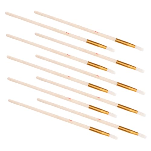 Toddmomy 10pièces Pollinisateur De Plantes Et Légumes Brosses De Nettoyage Manuel Outil pour Fruits Et Arbres Accessoire De Jardinage Extérieur