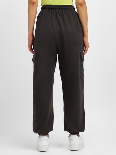 Image of JUNEBERRY 100% Pure Cotton Regular Fit Mid Rise Cargos with Pocket for Women & Girls