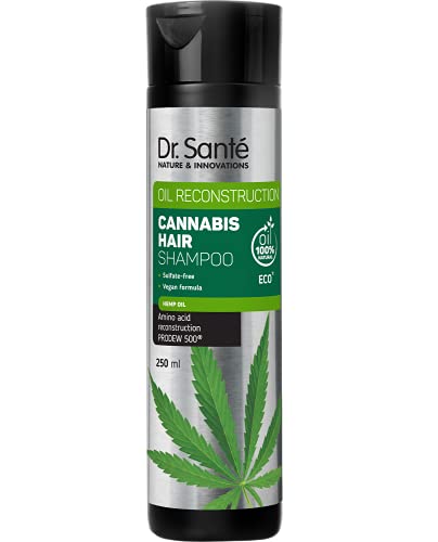Dr. Santé Cannabis Haarshampoo ​for Dry and Damaged Hair with Hemp Hair Oil 250ml Cover