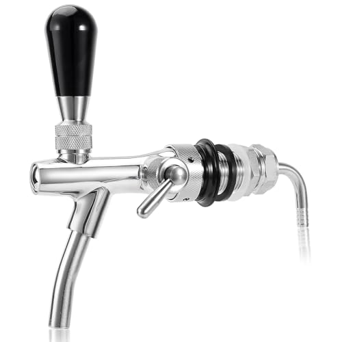 Mixyvic G5/8 Einstellbare Bierzapfhahn Einstellbare Bierhahn...
