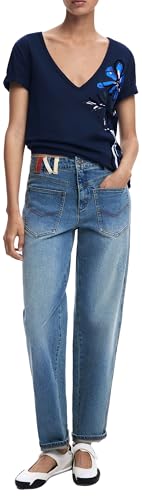 Desigual TS_Dumas, 5001 Marino, XL