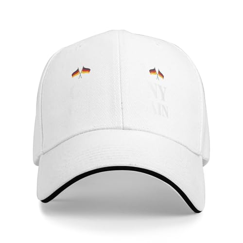 Gorra de béisbol Blanca con la Frase Make Germany Great Again