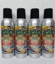 Smoke Odor Exterminator 198 gm/ 7 oz Large Spray 420 Set of Four Cans.