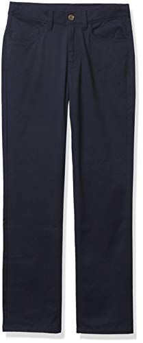 Chino khaki pant Nautica garçon navy stretch twill taille 14 husky