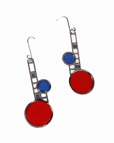 Frank L. Wright Coonley Playhouse Earrings4