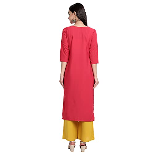 Image of Women's Crepe Straight Kurta