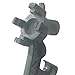 kobeIeen Gallon Metal Bucket & Pail Opener,Bucket Lid Wrench Metal Can Opener Lid Removers Tool for Industrial and Home