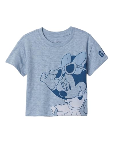 Image of Gap Kids Girl Relaxed Fit Graphic Print Shortsleeves Round Neck T-Shirt