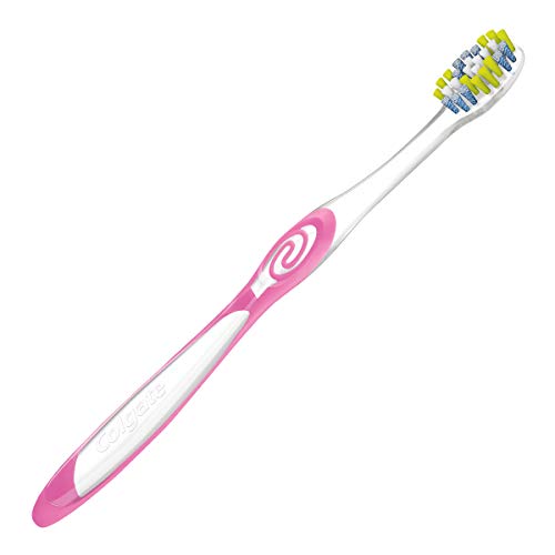 Escova Dental, Colgate, Twister, Multicor, 3 Unidades