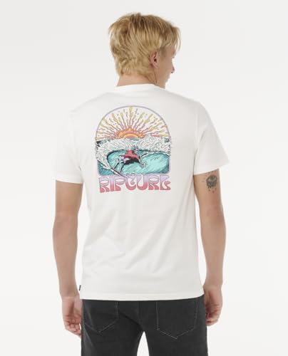 Rip Curl Men's Graphic Short Sleeve Crew Neck T-Shirt, Standard Fit2