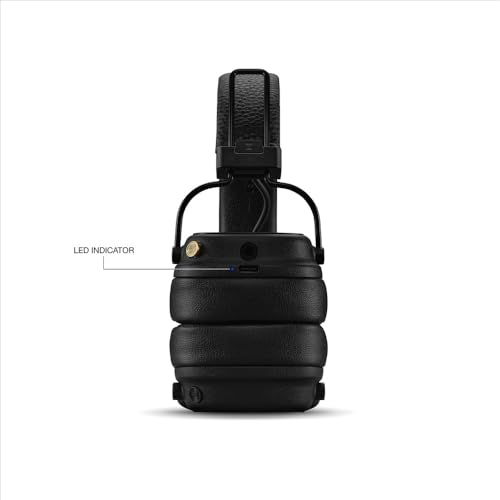 Marshall Major V Wireless On-Ear Bluetooth Headphones - Black - image 8