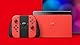 Nintendo Switch (OLED-Modell) - Mario-Edition (rot)