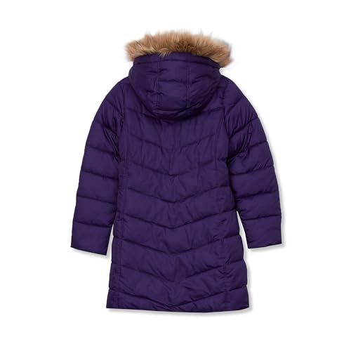 Lands' End Girls Fleece Lined Parka X-Large Violet2