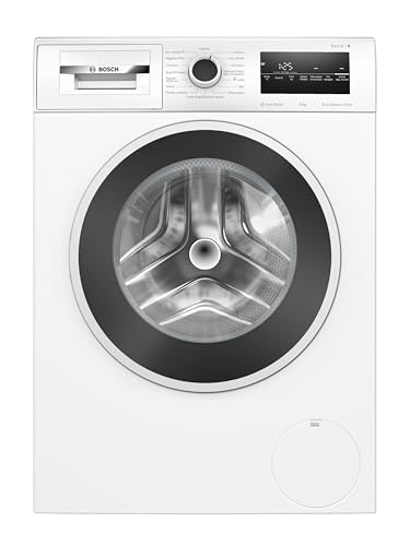 Bosch WAN28219IT Serie 4 Lavatrice a carica frontale 9 kg, 1400 giri, Classe A, Motore inverter con 10 anni di garanzia, Riduce le pieghe e facilita la stiratura, Programmi brevi, Bianco, 60 Cm