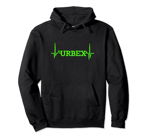 Urbex Heartbeat Sudadera con Capucha
