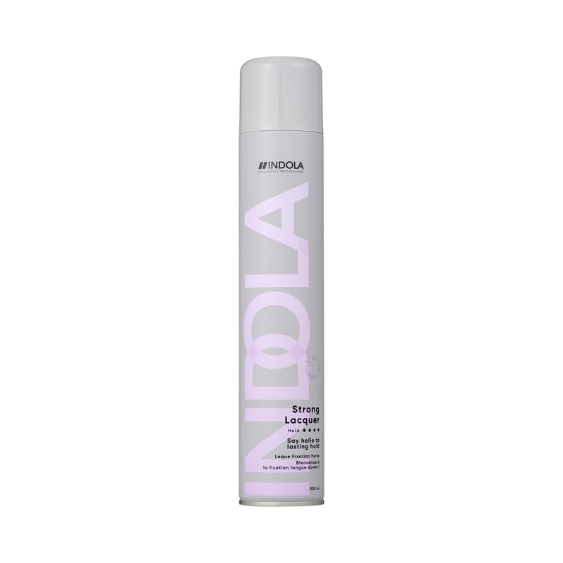 Indola Laca de Fijación Fuerte 500ml | Para todo tipo de cabellos