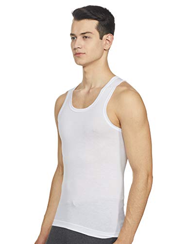 Image of RUPA FRONTLINE Sleeveless Round Neck Vest for Men, 100% Cotton Material, Regular Fit, Pack of 3