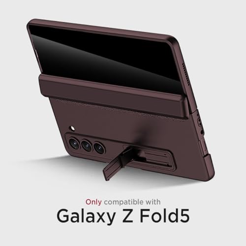 Coque Samsung Galaxy Z Fold 5 haut de gamme avec support discret