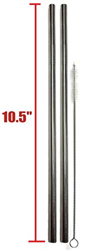 Pitillos de Acero Inoxidable Reutilizables x2 miniatura 4