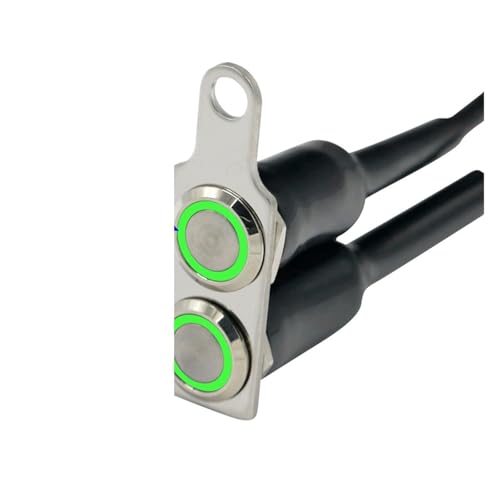 Interruptor LED para moto ideal para rutas nocturnas y encendido de luces antiniebla