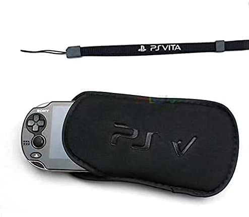 New Soft Bag Shockproof Bag Protect Soft Case Wrist Strap for PS Vita PSV 1000 2000 Slim Replacement