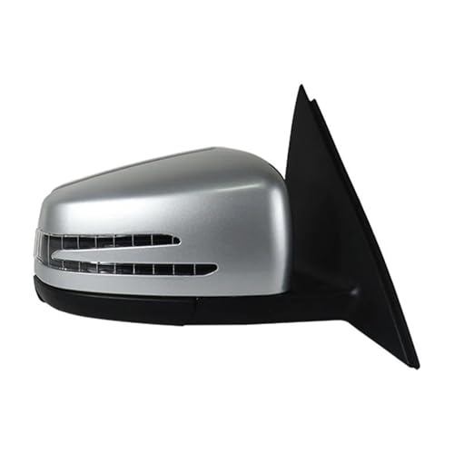 Rétroviseur extérieur clignotant Mercedes W204 C180 rabattable argent