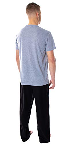 Marvel Men's Deadpool Pajamas Common Sense Is Tingling 2 Piece Shirt And Pants Sleep Set3