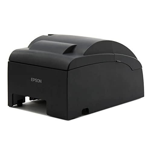 Epson TM-U220B Dot Matrix Compact POS Impact Receipt and Kitchen Label Printer - DK Port and Ethernet Connectivity - Print Speeds up to 6.0 lps, 4 Lines Per Second, Auto-Cutter, MPOS - Thumbnail 4
