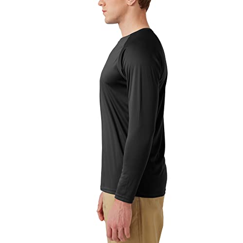 Men’s UPF 50+ Rash Guard Swim Shirt Long Sleeve Moisture Wicking Quick Dry Lightweight Wrinkle-Resistant3