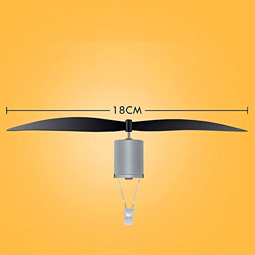 Micro Wind Turbine Motor Blade w/Bulb DIY Set Power Energy Generator Alternative - Thumbnail 7