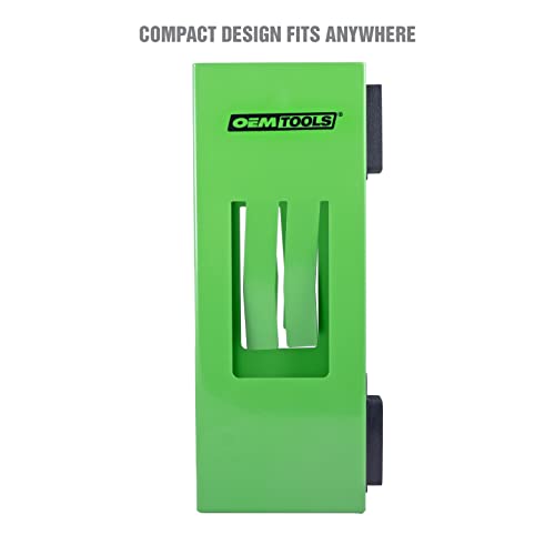 Oemtools 24945 Magnetic Glove Dispenser, Disposable Gloves Box Holder, Glove Holder For Wall Mount, Magnetic Glove Box Holder, Green Glove Dispenser Wall Mount #TOP3