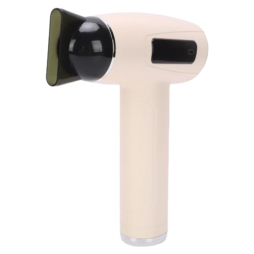 Bewinner Secador de Pelo Inalámbrico, 15000 MAh Recargable Secador de Cabello de Viaje con Boquilla, Viento Frío y Caliente 2 Modo Secador de Soplado de Cabello Portátil para (Enchufe de la UE)