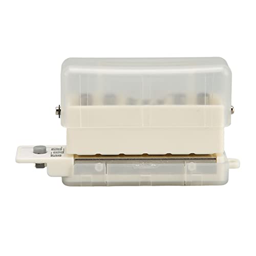 Perfurador de Papel de 6 Furos, Perfurador de Papel ABS Material Conveniente Prático Profundidade de