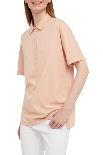 Polo Geox mujer en tejido de jersey suave y transpirable de manga corta 4