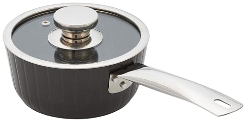 Judge Evertough 16Cm Saucepan –1L Durable Hard Anodised Aluminium With 6-Layer Non-Stick Coating