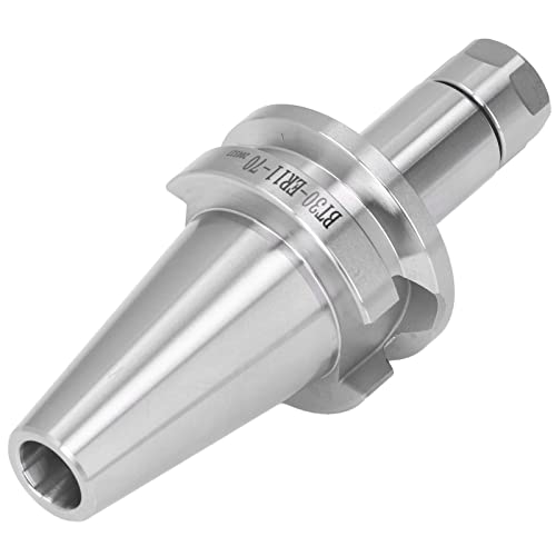 CNC Tool Holder, 0.005mm Precision Machined?????? Machining Center Collet Chuck Set Collets Milling Arbor BT30?ER11?70 with Wrench for Machine Processing