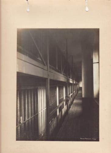 Photography Poster - Couloir de la"M�nagerie", prison Saint-Lazare, maison d'arr�t pour femme,107 rue du Faubourg-Saint-Denis, 10�me arrondis, 24"x18", Gloss finish