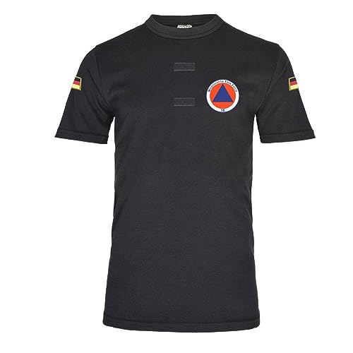 Copytec BW Tropen t-shirt noir MTF évite les irritations du personnel médical en opération