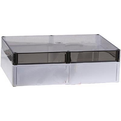 Altech Corporation 130-012 Enclosures, Boxes, & Cases 14.2 x 10.0 x 4.37 Polycarbonate Transp