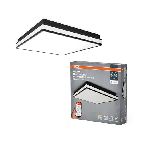 Plafonnier LED TW Osram SMART+ à intensité variable et fixation magnétique