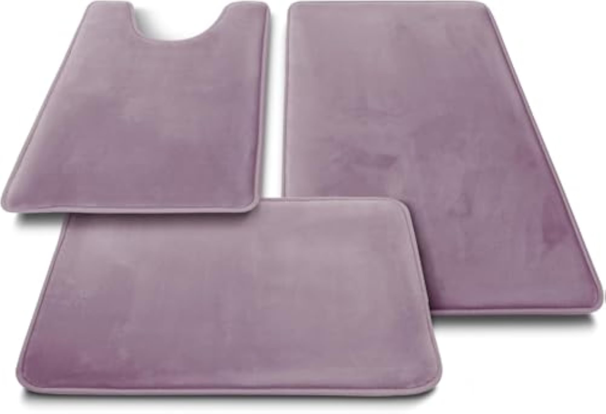 Velvet Non-Slip Bath Mat, Soft Material for Bathroom Use