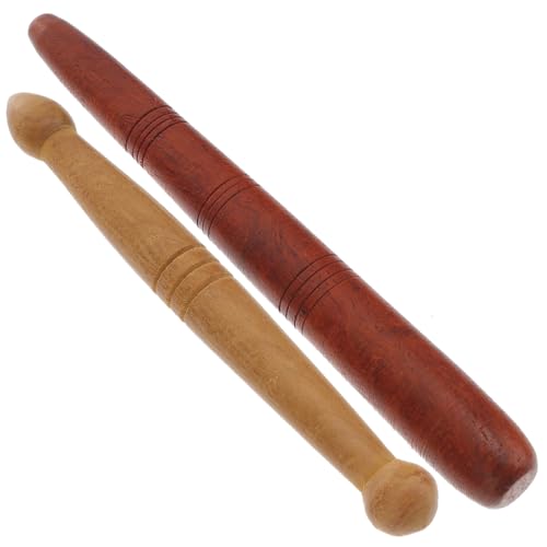 Gadpiparty Massagestab Holz, Akupressurstift Holz, für Akupressur Und Reflexzonenmassage Kompaktes Massagewerkzeug