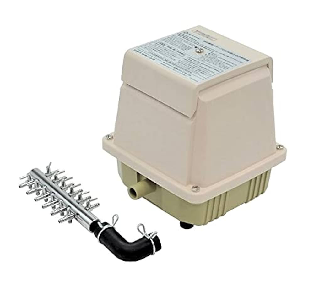 LA-40C（12方分岐装置付き）日東工器 メドー 浄化槽エアーポンプ ブロワー Amazon | LA-40C（12方分岐装置付き）日東工器 メドー 浄化槽