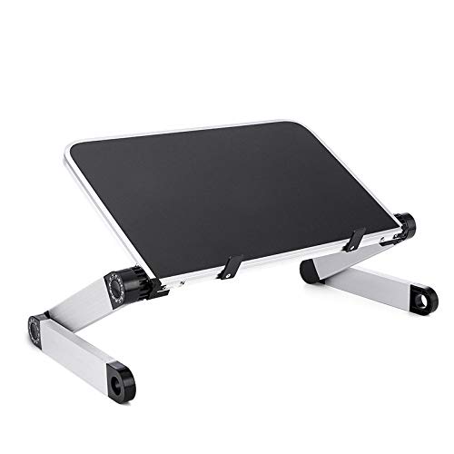 Laptop-Schreibtisch Laptop-Ständer Für Bett - Tragbarer Schoß-Schreibtisch Faltbarer Tisch Ergonomische Computerablage Lesehalter Bettablage Stehender Schreibtisch,2 Cover