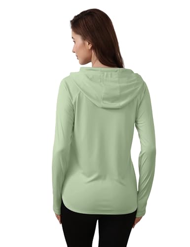Women's Sun Shirts UPF 50+ Protection Hoodie Shirts Rash Guard Long Sleeve Sun SPF Fishing Shirt UV for Outdoor Beach3